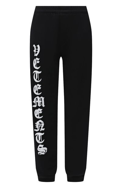 Женские хлопковые джоггеры VETEMENTS, арт. ME51PA820B 1601/W