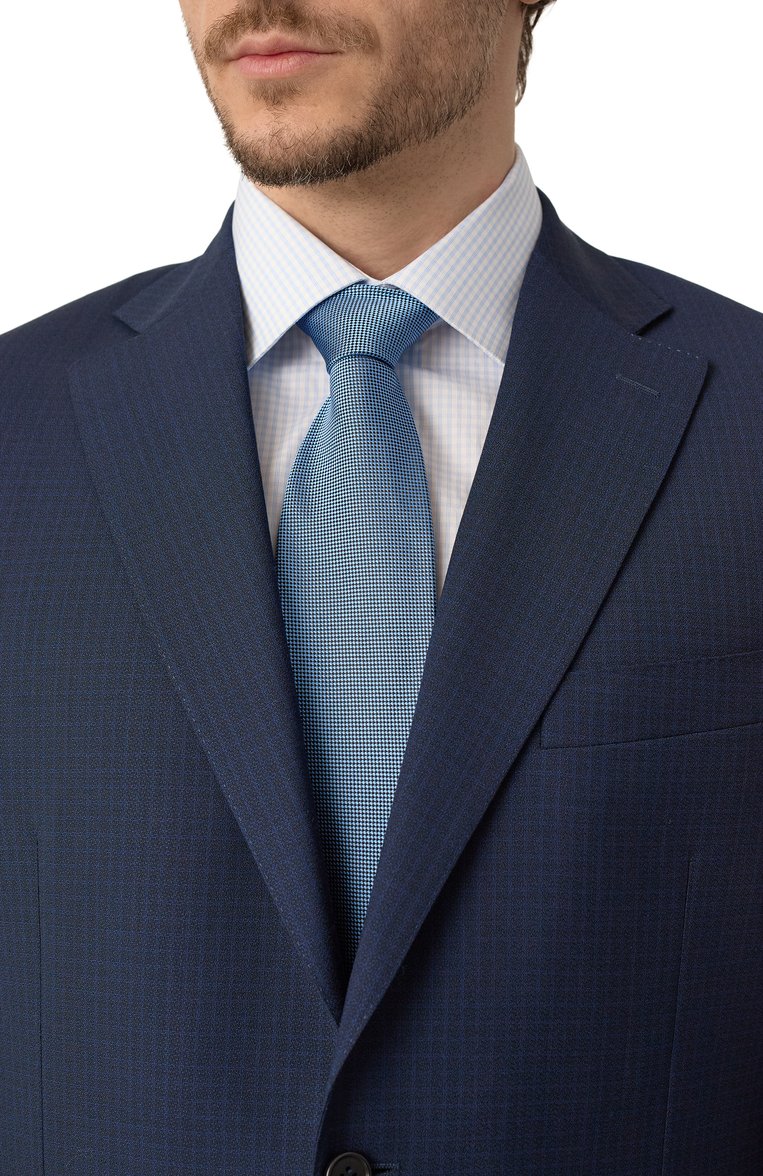 Шелковый галстук ZEGNA, арт. 1P8/Z9D34TA9, фото 1