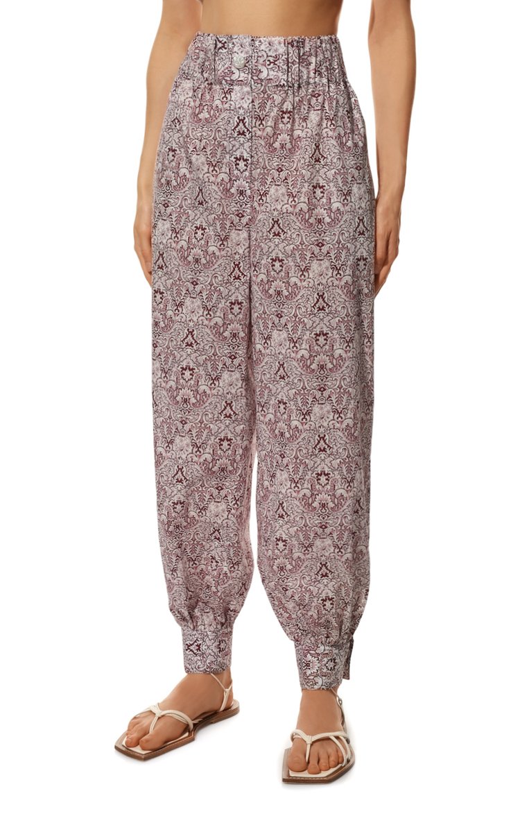 Хлопковые джоггеры NACKIYE, арт. PATM0S HAREM PANTS, фото 1