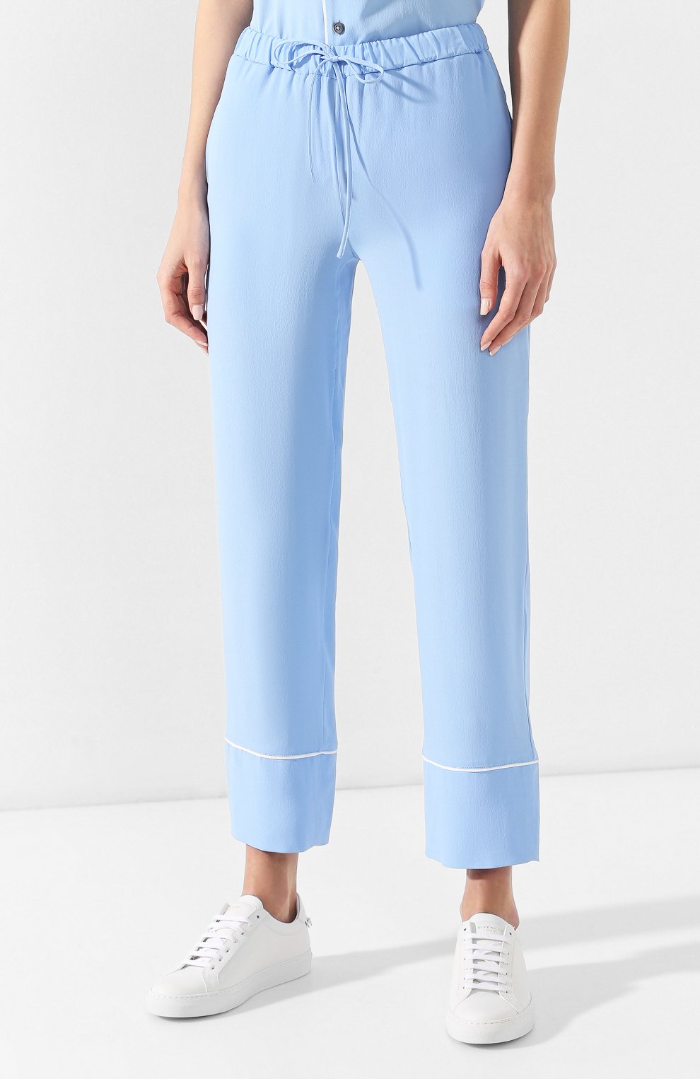 Брюки с поясом на кулиске MARNI, арт. PAMAN24I02/TA089, фото 3