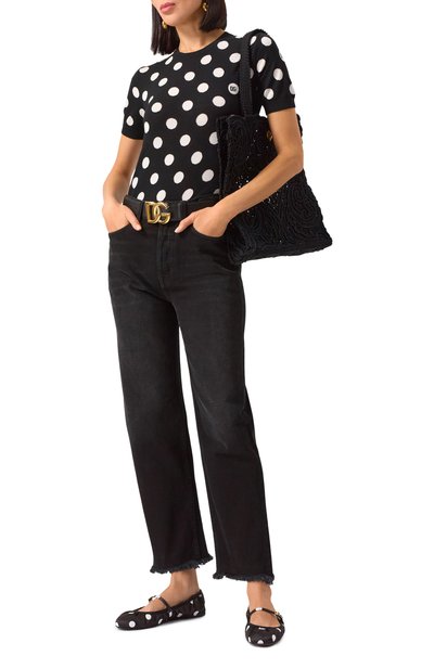 Пуловер из шерсти и шелка DOLCE & GABBANA, арт. FXX22T/JCVYK, фото 2