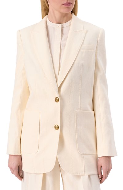 Льняной жакет ZIMMERMANN, арт. 2397JR251, фото 3