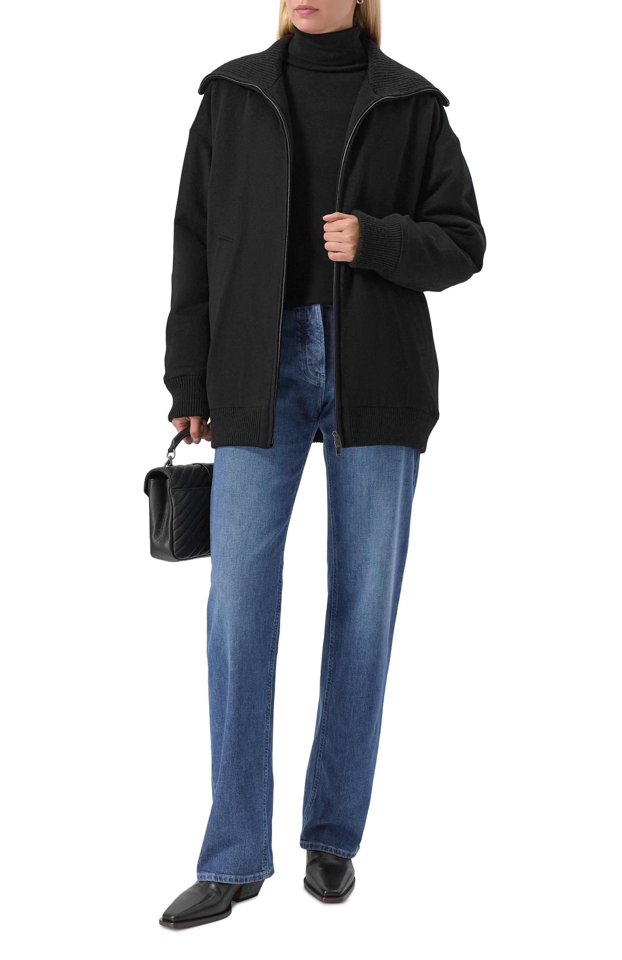 Пуховый кашемировый бомбер MVST, арт. M25.1PW.0002/PIACENZA 5824/20/2, фото 2