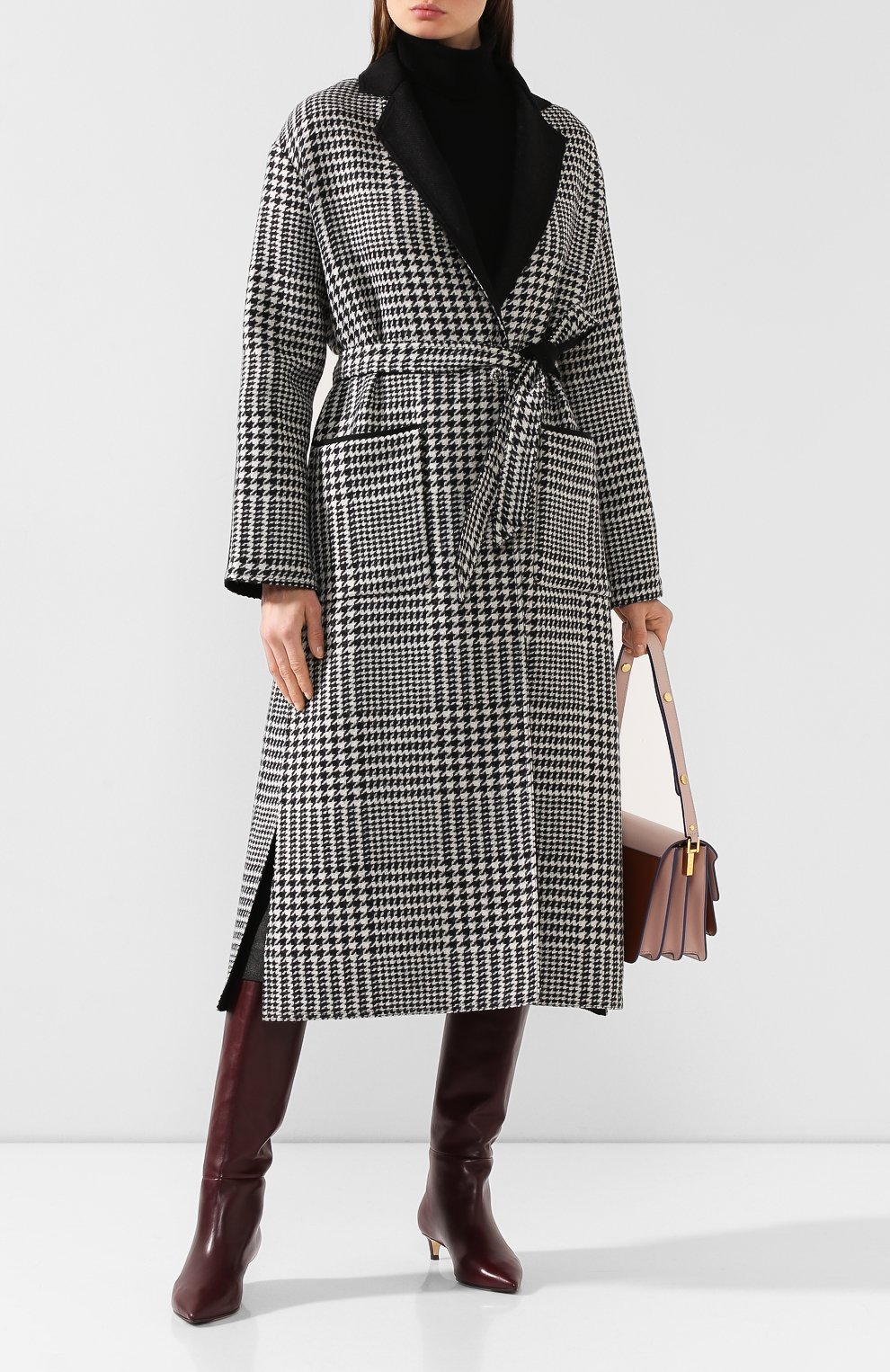 Пальто из смеси шерсти и хлопка WEILL, арт. 114013, фото 2