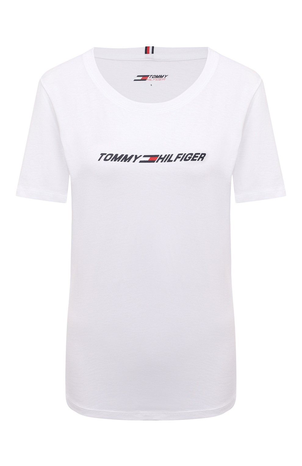Хлопковая футболка TOMMY HILFIGER, арт. S10S101016, фото 1