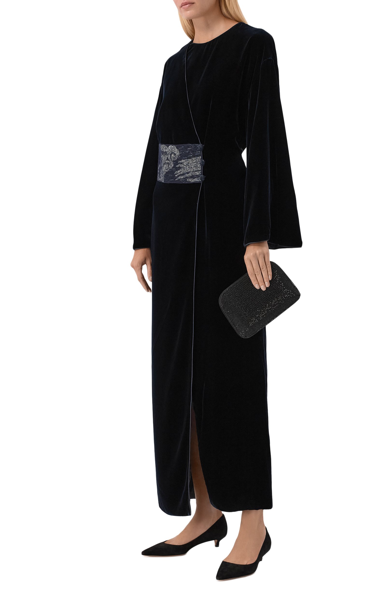 Клатч GIORGIO ARMANI черного цвета по цене 308000 руб., арт. Y1C097/YFW1A, фото 3 Клатч GIORGIO ARMANI, арт. Y1C097/YFW1A, фото 3