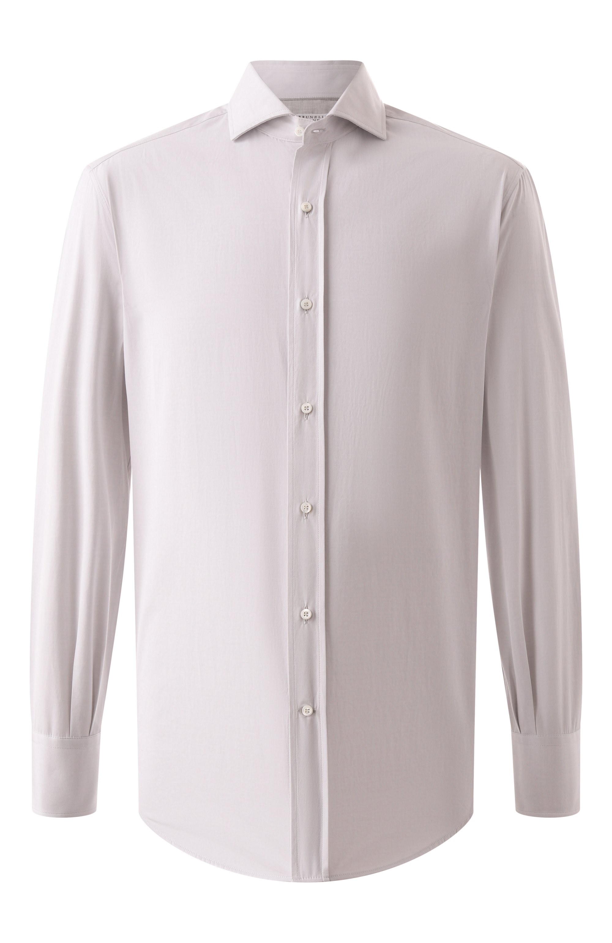 Хлопковая сорочка BRUNELLO CUCINELLI, арт. MW6940028, фото 1
