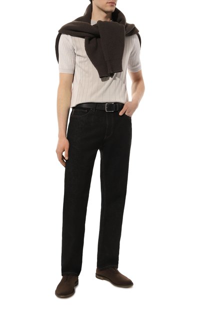 Замшевые оксфорды PANTANETTI, арт. 17520A, фото 2