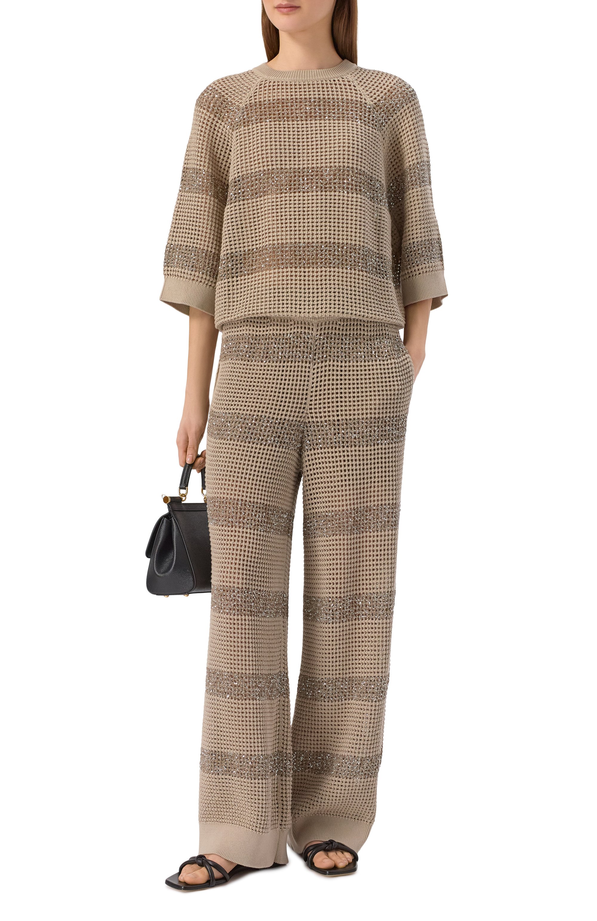 Хлопковый пуловер BRUNELLO CUCINELLI, арт. M58772800, фото 2