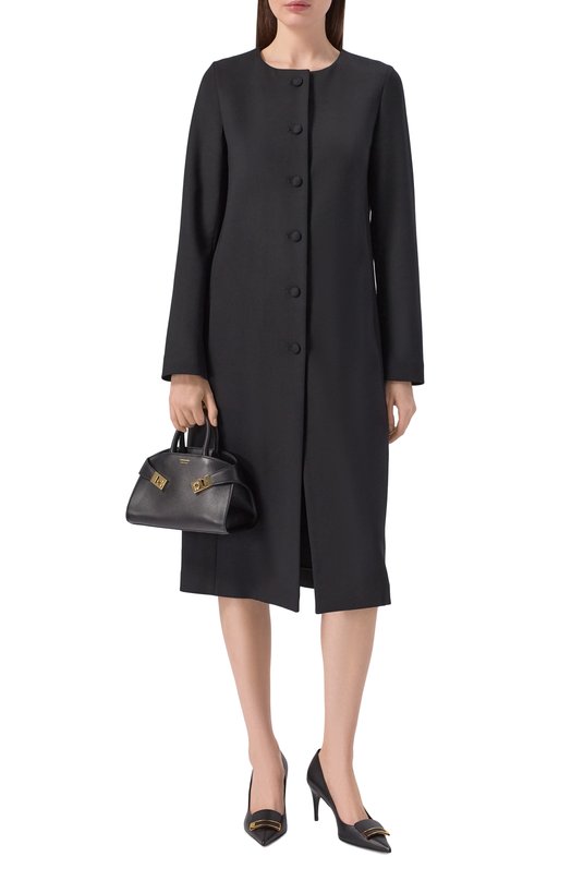 Кожаные туфли sr1 75 Sergio Rossi B14490/MMVN13 Чёрный  B14490/MMVN13 Фото 3