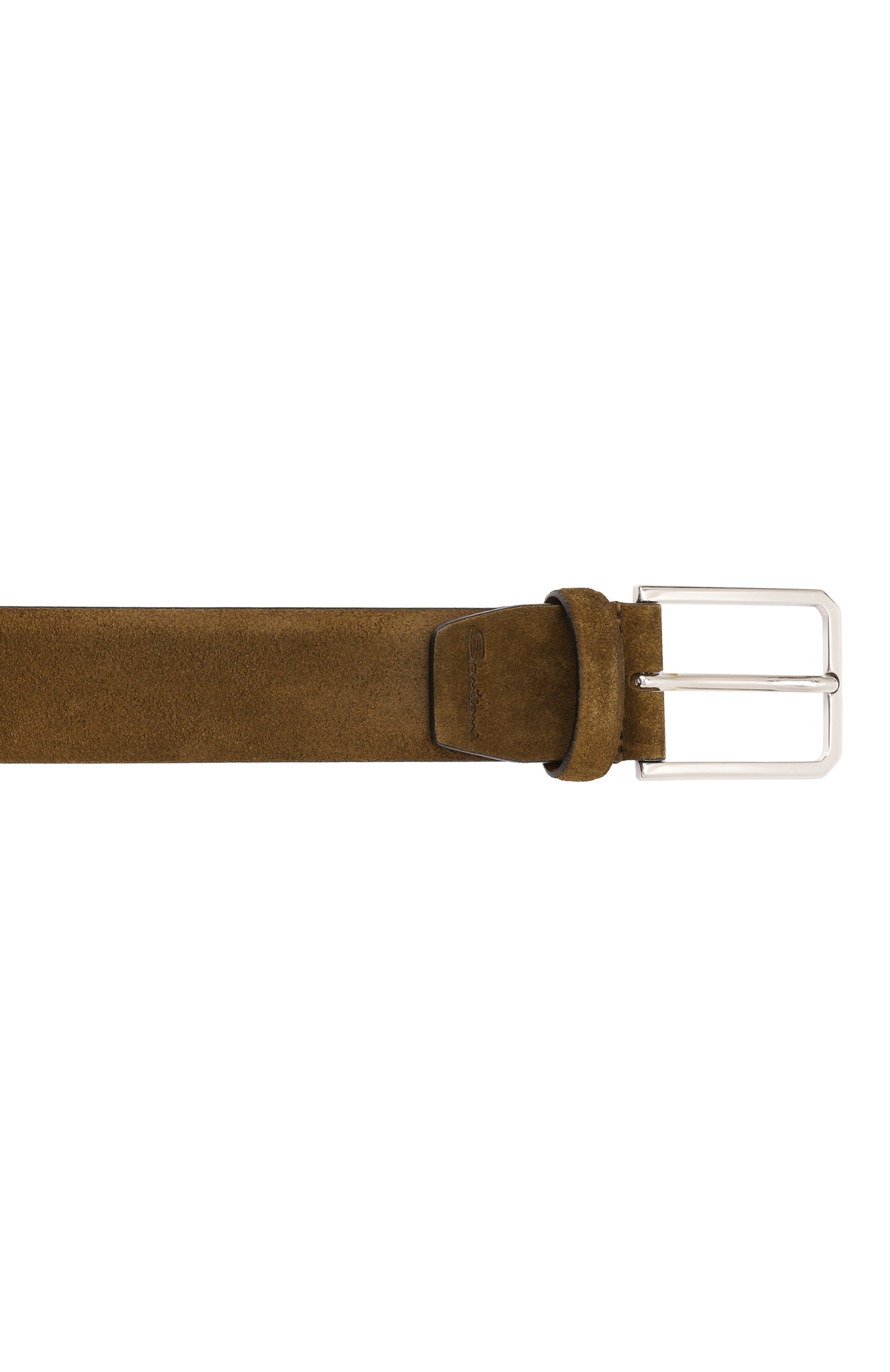 Замшевый ремень SANTONI, арт. CM35VS003B91EACD, фото 4