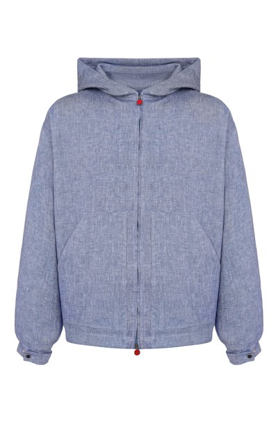 Мужская льняная куртка-рубашка KITON, арт. UMC015H09613