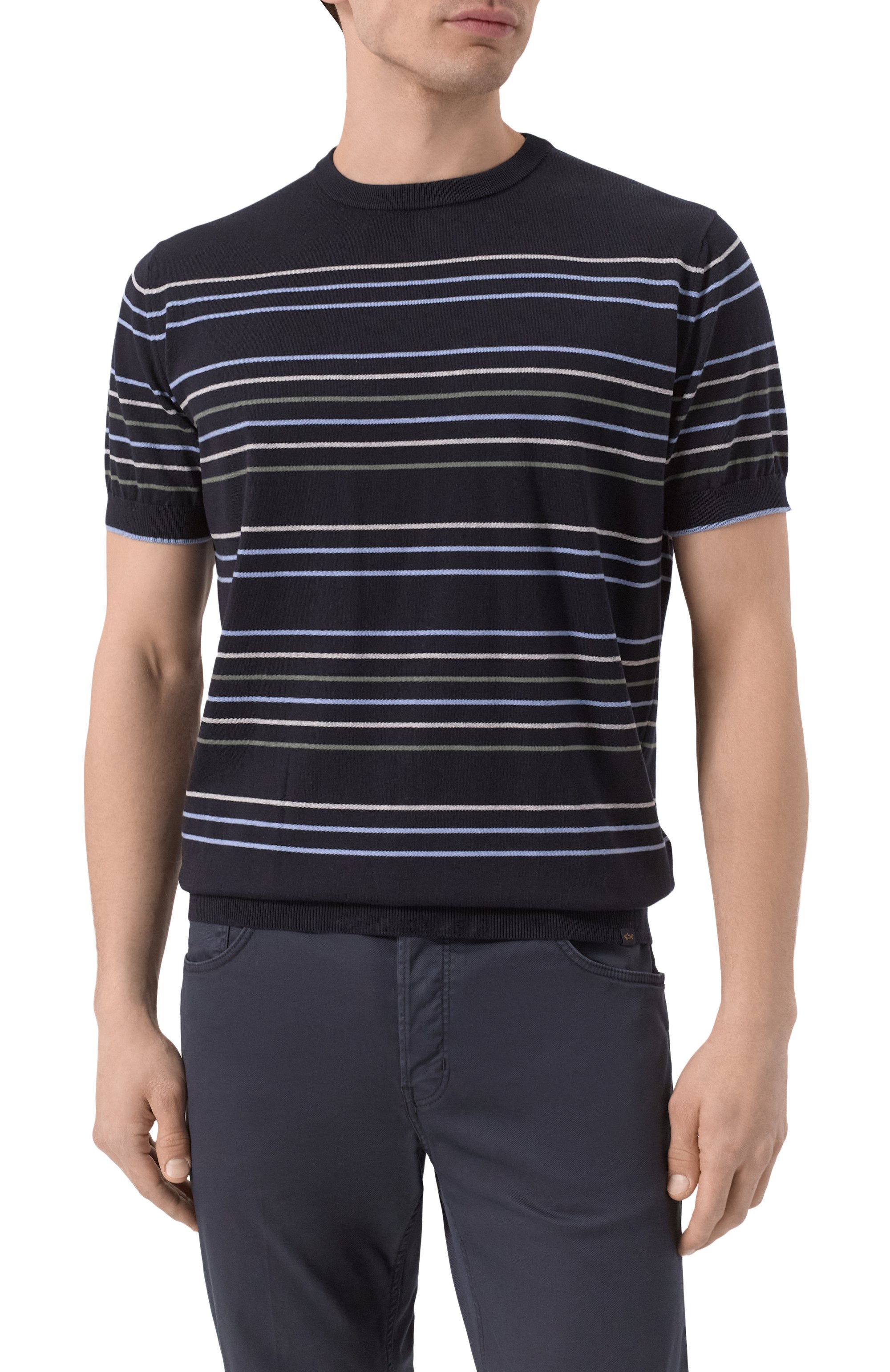 Джемпер из хлопка и ка�шемира PAUL&SHARK, арт. 25411532, фото 3