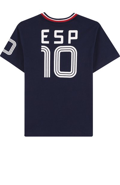 Хлопковая футболка с логотипом сборной испании POLO RALPH LAUREN, арт. 323716425, фото 2