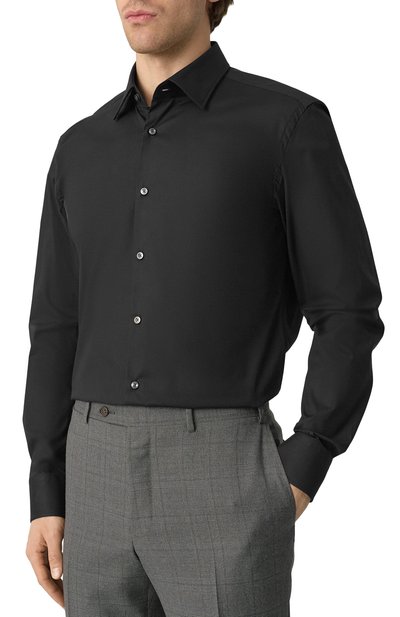 Хлопковая сорочка BOSS, арт. 50469345, фото 3