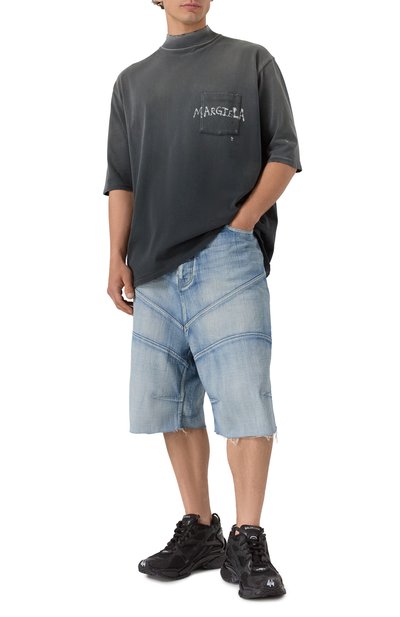 Джинсовые шорты BALENCIAGA, арт. 831600/TSW69, фото 2