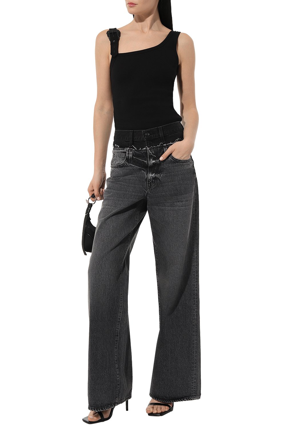 Хлопковая майка VERSACE JEANS COUTURE, арт. 76HAM625/J0004, фото 2