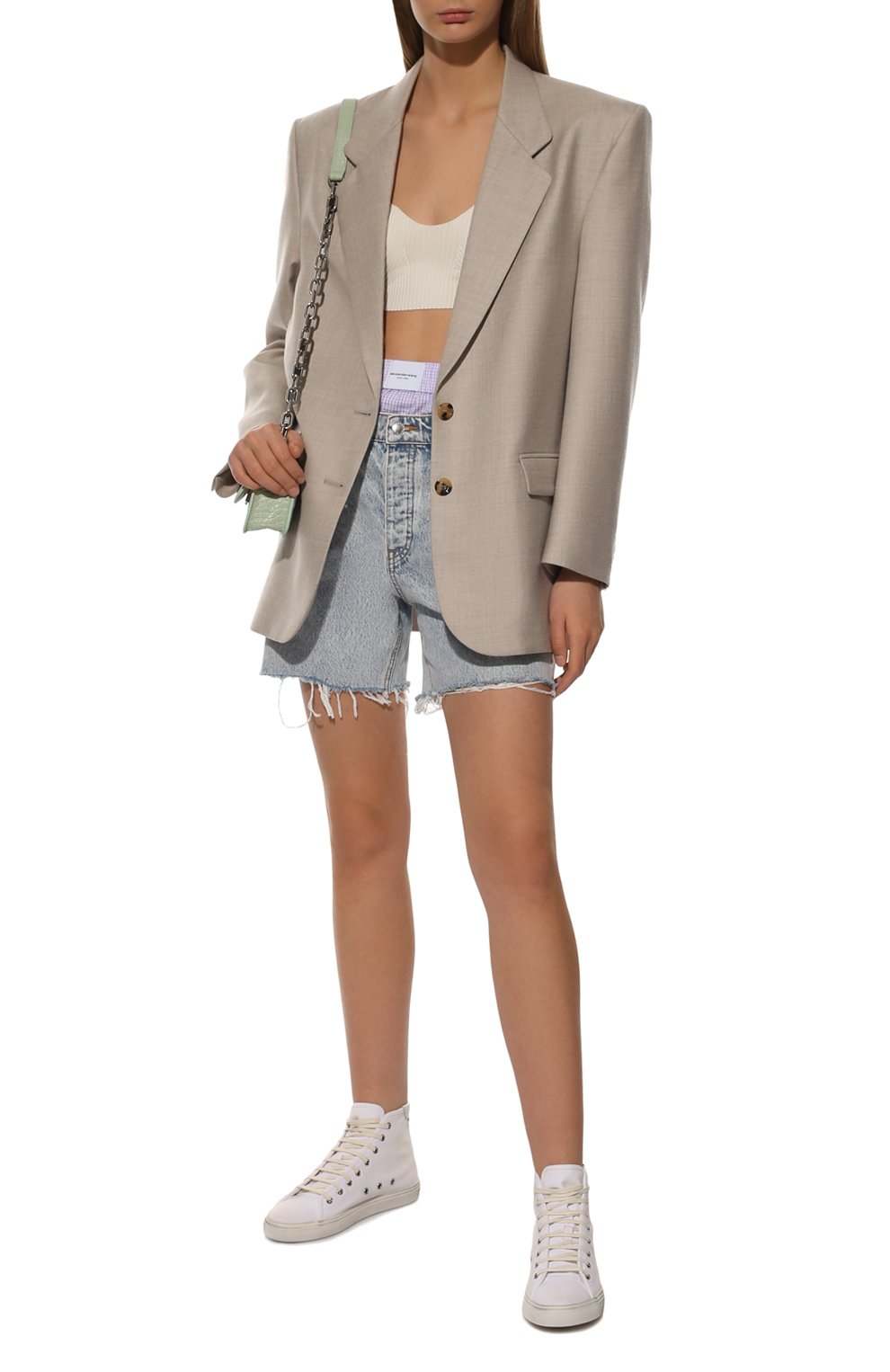 Текстильные кеды malibu SAINT LAURENT, арт. 606076/GUZ20, фото 2