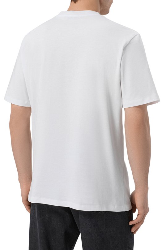 Хлопковая футболка HINNOMINATE HMABM01513 Белый  HMABM01513 Фото 4