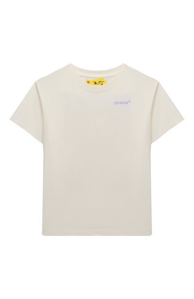 Хлопковая футболка OFF-WHITE, арт. OGAA001S23JER0010336, фото 1