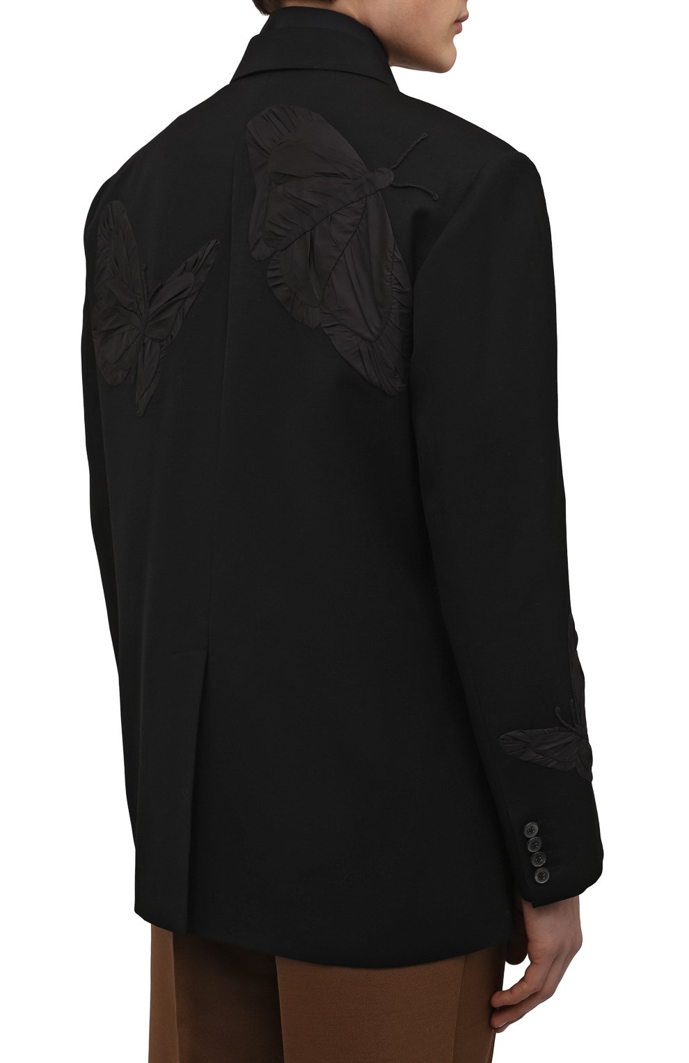 Шерстяной пиджак VALENTINO, арт. XV3CED4588B, фото 4