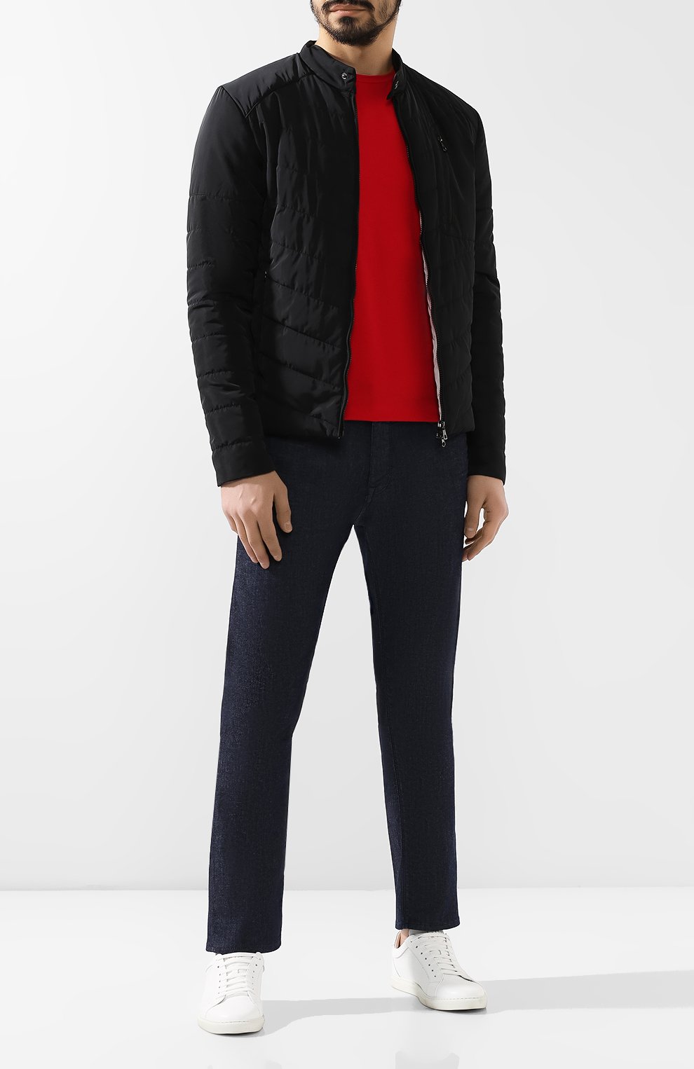 Куртка EA7 черного цвета по цене 25050 руб., арт. 8NPB05/PNN7Z, фото 2 Куртка EA7, арт. 8NPB05/PNN7Z, фото 2