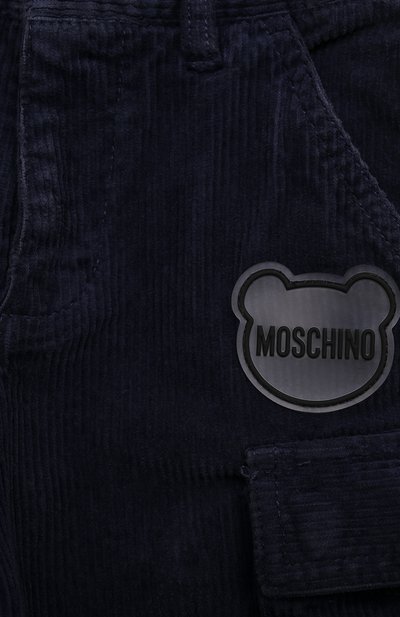 Вельветовые брюки-карго MOSCHINO, арт. HUP07W/LVC01/4-8, фото 3