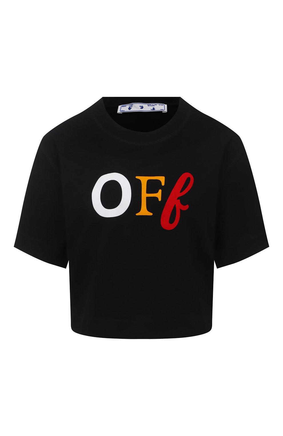 Хлопковая футболка OFF-WHITE, арт. 0WAA090S21JER002, фото 1