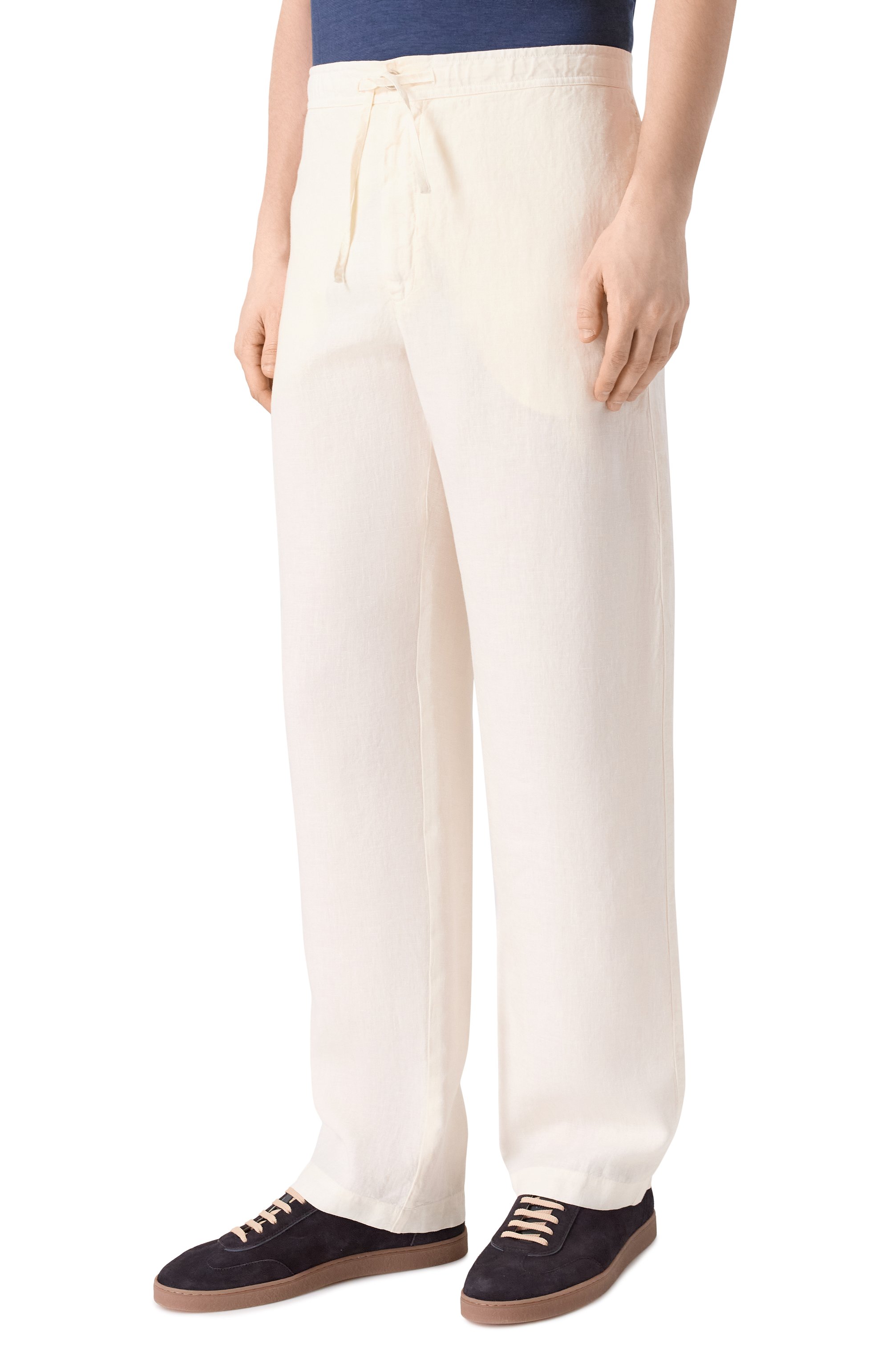 Льняные брюки 120% LINO, арт. 33ALIM29PT/0253/000, фото 3