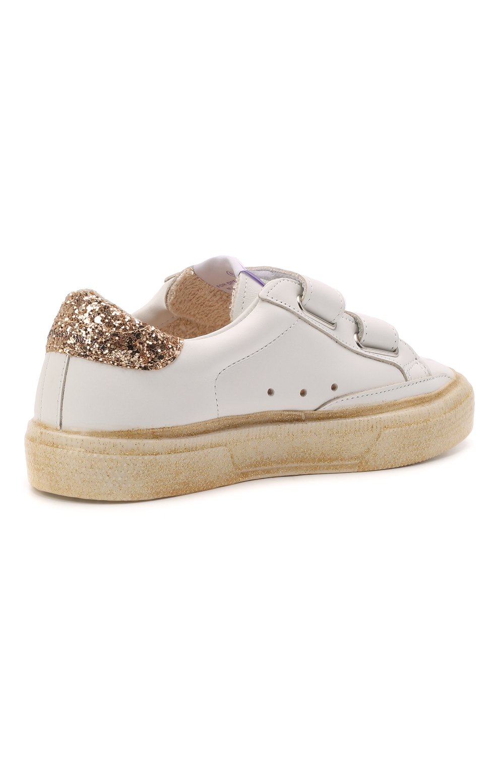 Кожаные кеды superstar GOLDEN GOOSE DELUXE BRAND, арт. GYF00198.F002805, фото 3