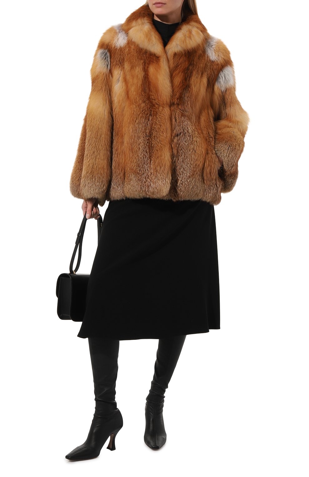 Шуба из меха лисы GIULIA GURMAN, арт. J24465T8G, фото 2