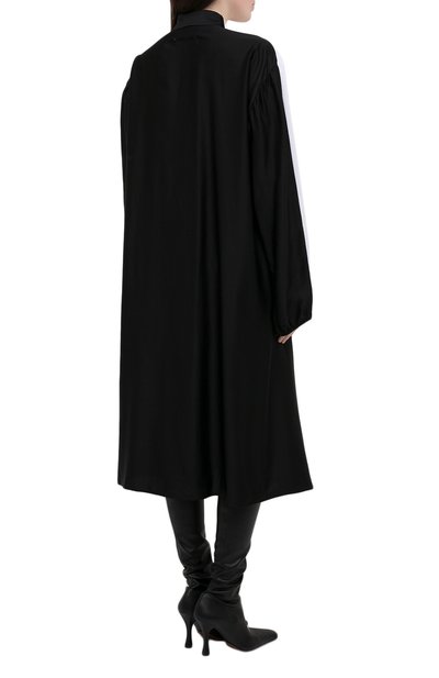 Платье из хлопка и вискозы MM6, арт. S62CT0124/STN996, фото 4