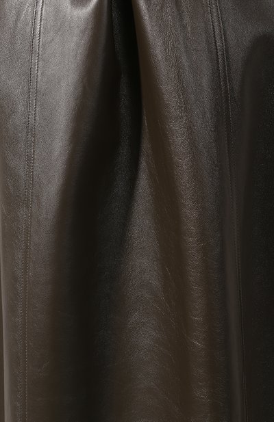 Кожан ая юбка VICTORIA BECKHAM, арт. SK LNG 3621 AW18M LEATHER, фото 5