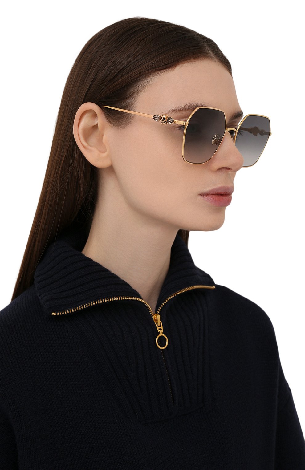 Солнцезащитные очки ALEXANDER MCQUEEN, арт. AM0325S 001, фото 2