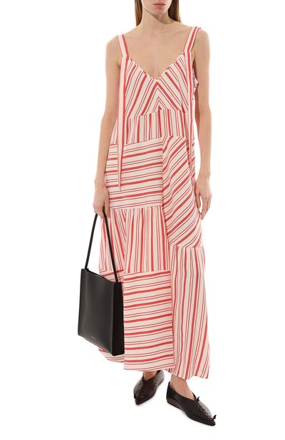 Платье изо льна и вискозы BOSS, арт. 50492220, фото 2