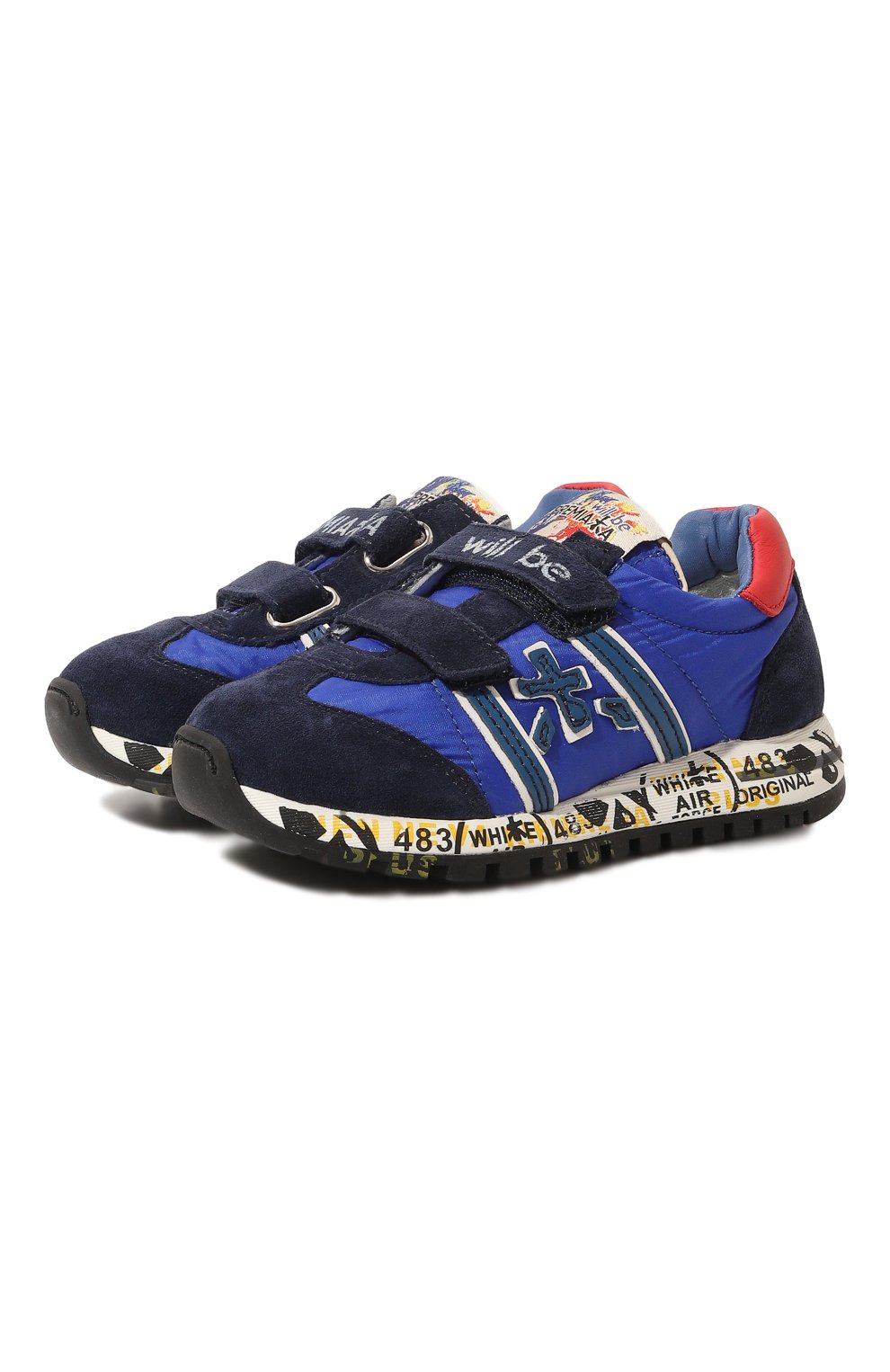 Комбинированные кроссовки PREMIATA WILL BE, арт. 18021868/LUCY V/20-26, фото 1