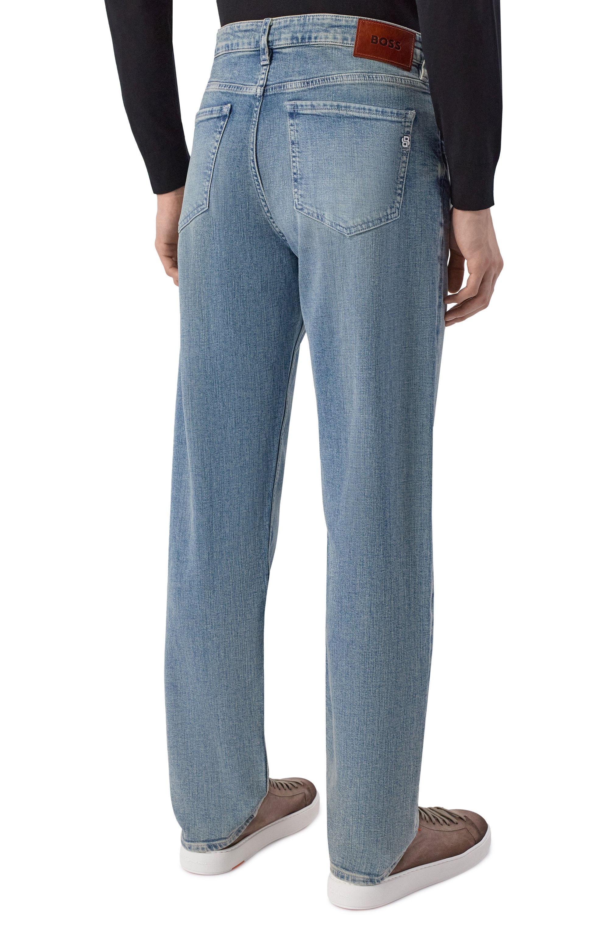 Джинсы relaxed  BOSS, арт. 50557373, фото 4