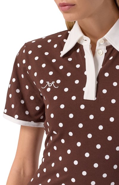 Хлопковое поло ROWEN ROSE, арт. RR_J111, фото 5