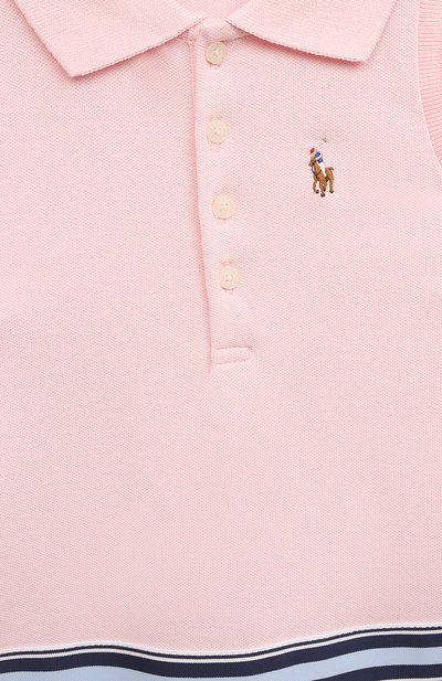 Хлопковое платье POLO RALPH LAUREN, арт. 313862342, фото 3