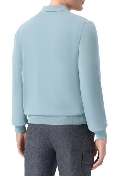 Хлопковое поло CANALI, арт. C0017/MK02459, фото 4