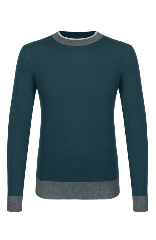 Джемпер из кашемира и шелка Zilli KHMN01M0342VMIC03 Зелёный KHMN01M0342VMIC03