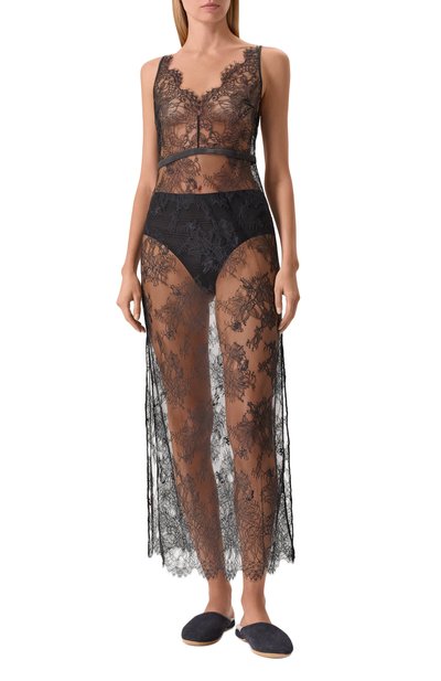 Сорочка AUBADE черного цвета по цене 31350 руб., арт. RZ45, фото 3 Сорочка AUBADE, арт. RZ45, фото 3