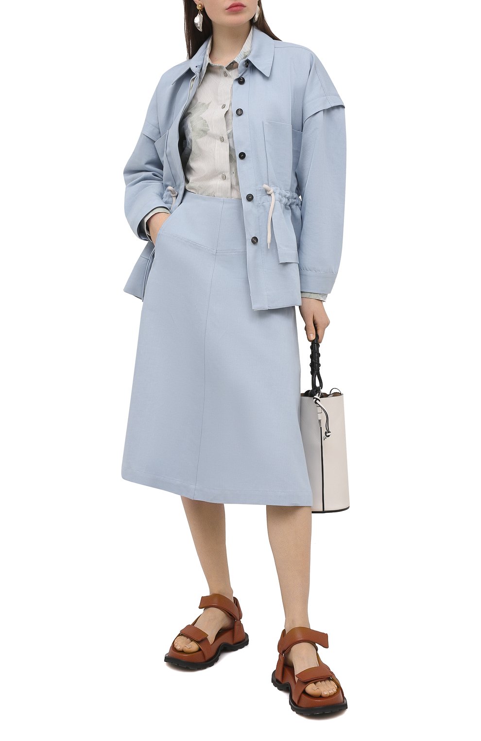 Юбка изо льна и хлопка TELA, арт. 11 5269 01 0170, фото 2