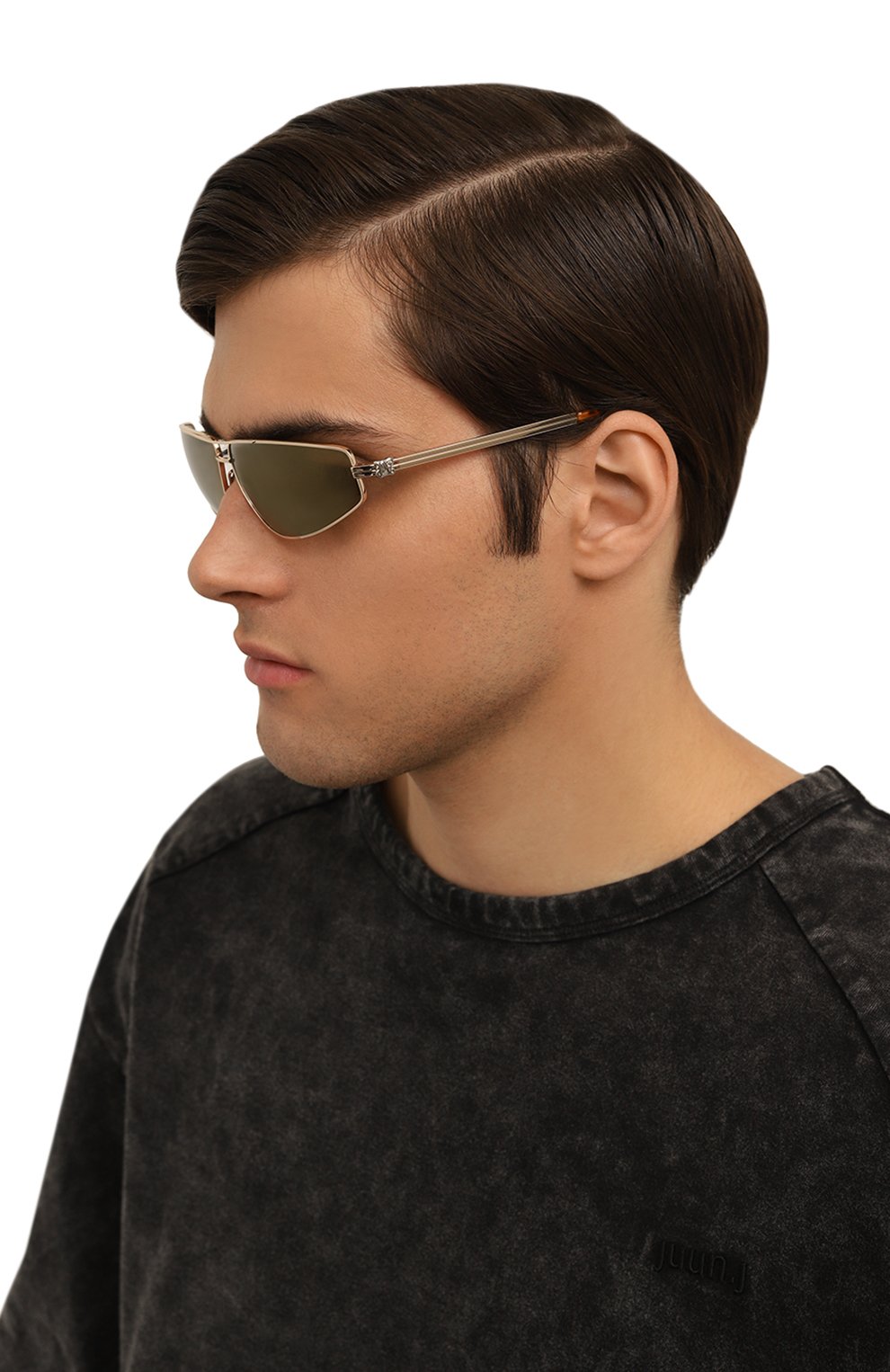 Солнцезащитные очки PALM ANGELS коричневого цвета по цене 52350 руб., арт. PERI059/7676, фото 2 Солнцезащитные очки PALM ANGELS, арт. PERI059/7676, фото 2