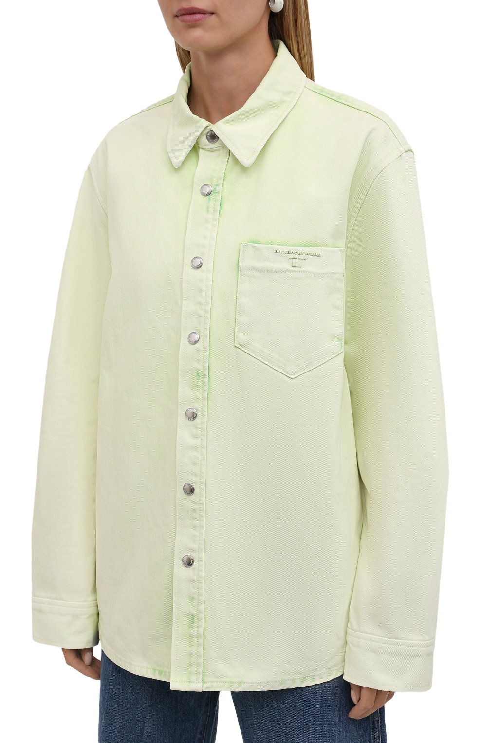 Джинсовая рубашка ALEXANDER WANG, арт. UDC3212993, фото 3