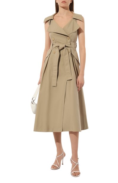 Кожаные босоножки GIANVITO ROSSI, арт. G32222.85LAC.NAPBIAN, фото 2