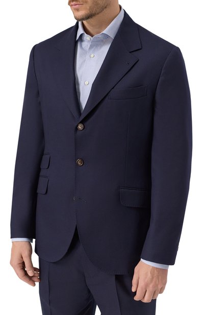 Шерстяной костюм BRUNELLO CUCINELLI, арт. ME226LDWH, фото 3