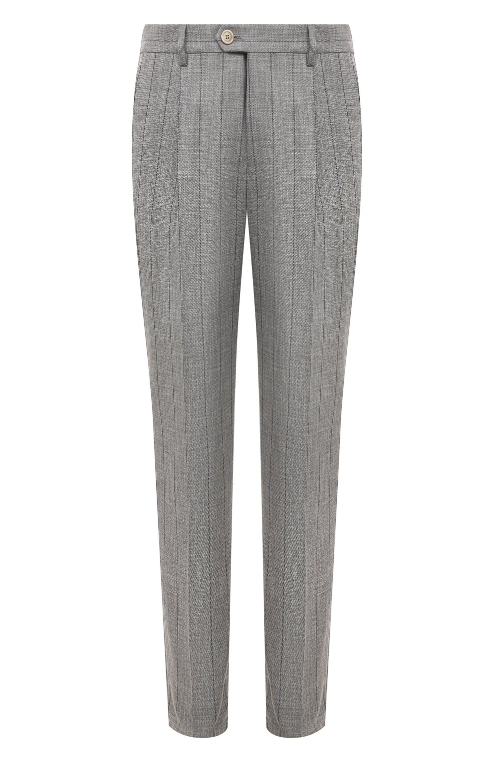 Брюки из хлопка и шерсти BRUNELLO CUCINELLI, арт. MS484B2299, фото 1