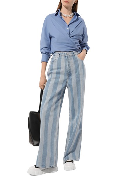 Комбинированные кеды matilda INUIKII черного цвета по цене 27700 руб., арт. 30102-024, фото 2 Комбинированные кеды matilda INUIKII, арт. 30102-024, фото 2