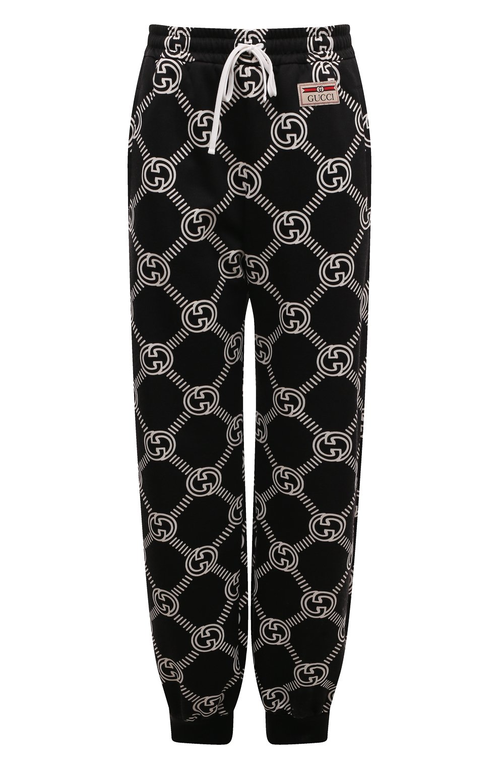 Джоггеры GUCCI черного цвета по цене 132480 руб., арт. 683269 XJD1I, фото 1 Джоггеры GUCCI, арт. 683269 XJD1I, фото 1